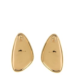 'Hammered Gold Crystal' earrings