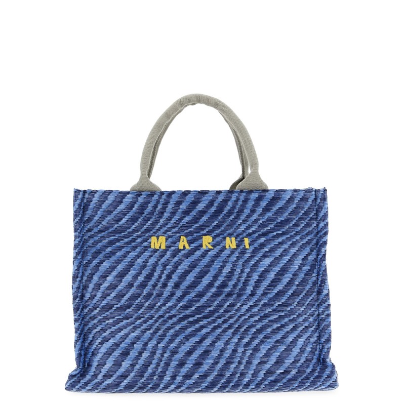 Raffia handbag
