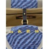 Raffia handbag