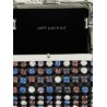 'Multi Crystal Chainmail' handbag