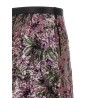 'Floral Sequin Mini' skirt