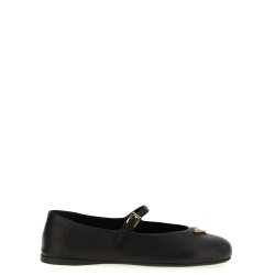 Nappa ballet flats