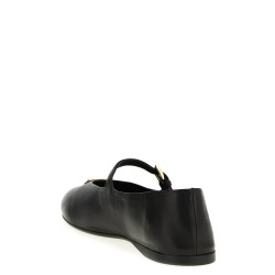 Nappa ballet flats