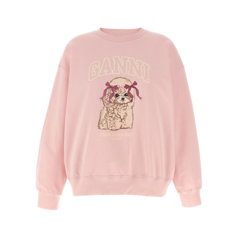 Front print sweatshirt