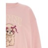 Front print sweatshirt