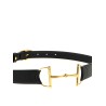 Horsebit belt