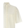 Bi-material shirt