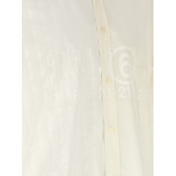 Bi-material shirt
