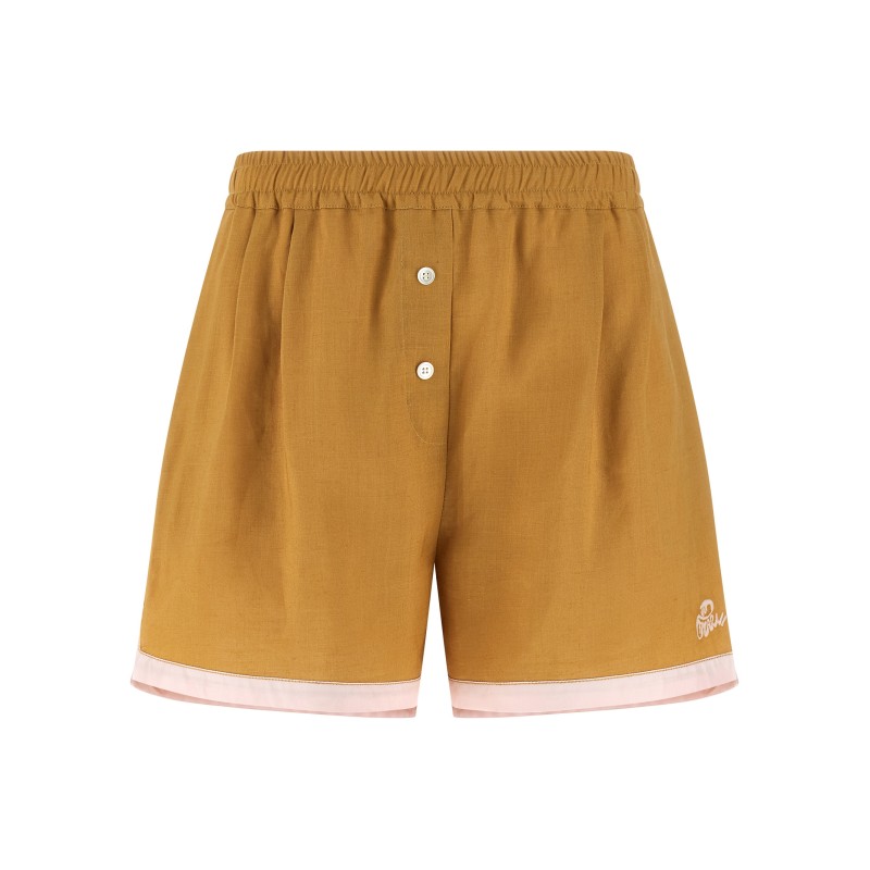 Linen shorts