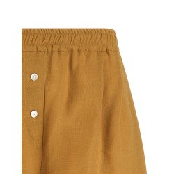 Linen shorts