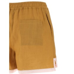 Linen shorts