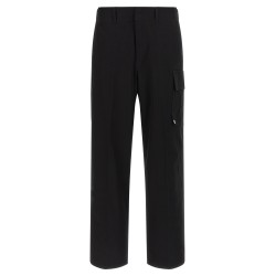 Gabardine trousers