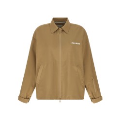 Tech canvas windbreaker