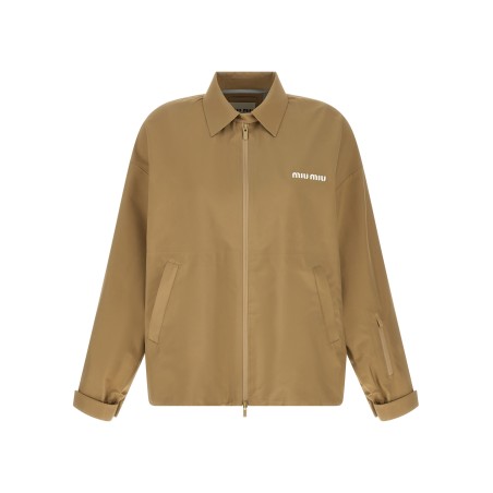 Tech canvas windbreaker