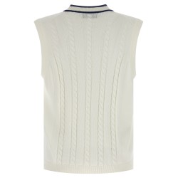 Cotton braided vest