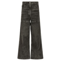 Cut-out jeans