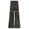 Cut-out jeans