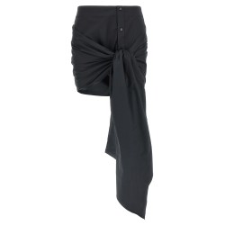 -bow skirt