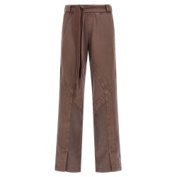 Front split pants