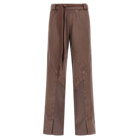 Front split pants