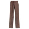 Front split pants