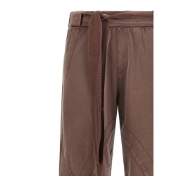 Front split pants