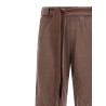 Front split pants