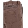Front split pants