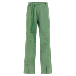 Front split pants