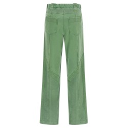 Front split pants