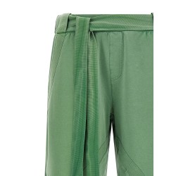 Front split pants