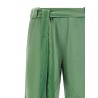 Front split pants