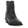 'Low Shaft Embroidered Western' ankle boots
