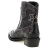 'Low Shaft Embroidered Western' ankle boots