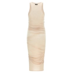 Logo embroidery dress