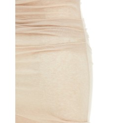 Logo embroidery dress