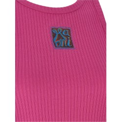 Logo patch tank top