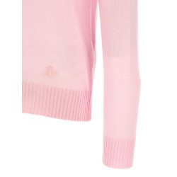 Logo embroidery sweater