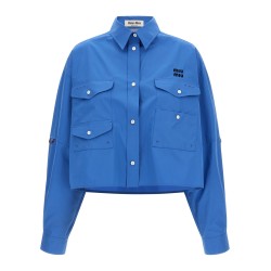Cropped overshirt