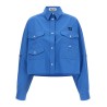 Cropped overshirt