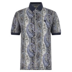 'Arnica Paisley' polo shirt