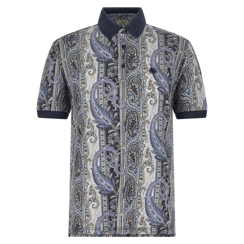 'Arnica Paisley' polo shirt