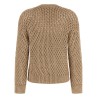 Mouliné yarn sweater