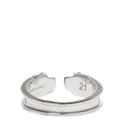 'Thin Twin Skull' ring