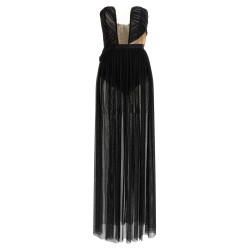 'Corsetto Draped Gown' dress