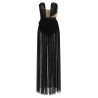 'Corsetto Draped Gown' dress