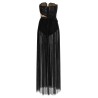 'Corsetto Draped Gown' dress