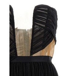 'Corsetto Draped Gown' dress