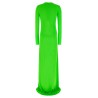 'Long Sleeve Slash Front Evening' dress