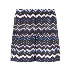 Irregular zig zag swimsuit